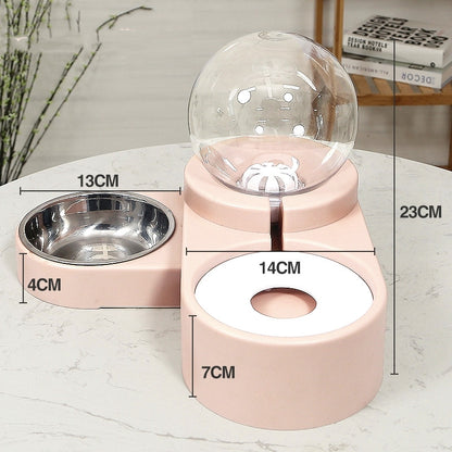 New Bubble Ball Pet Dog Bowls Fountain