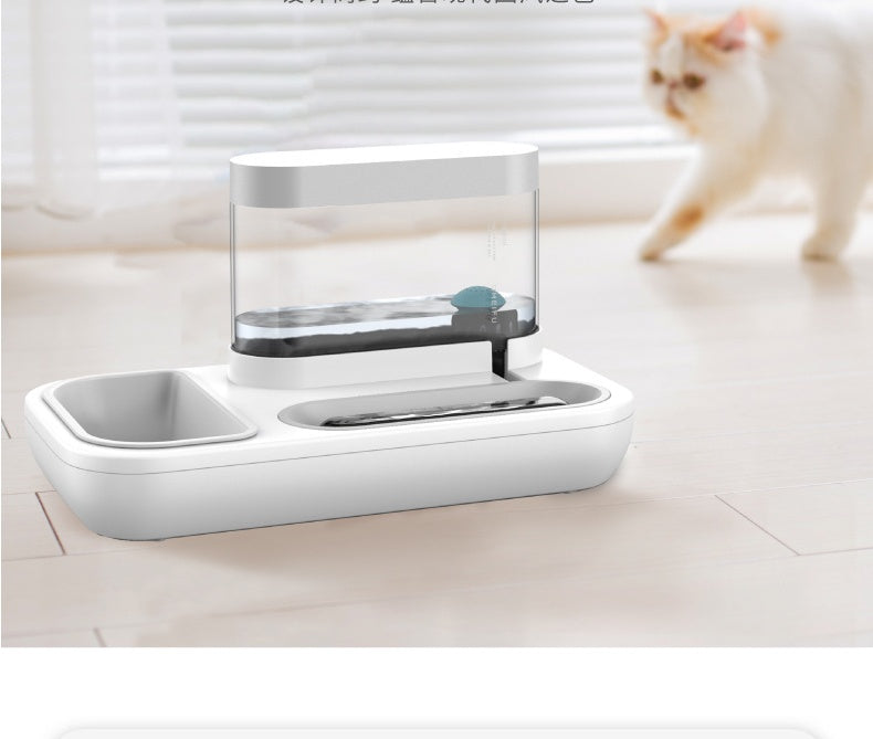 4 Style Pet Cat Bowl Dog for Cats Feeder Bowls Kitten Automatic