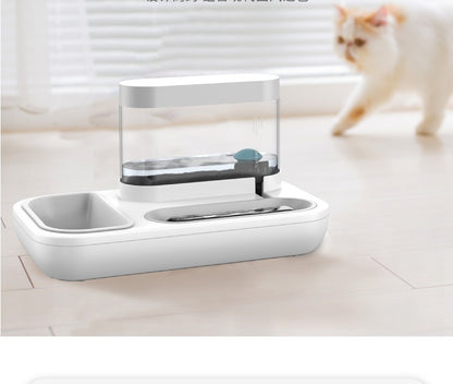 4 Style Pet Cat Bowl Dog for Cats Feeder Bowls Kitten Automatic