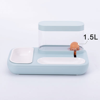 4 Style Pet Cat Bowl Dog for Cats Feeder Bowls Kitten Automatic