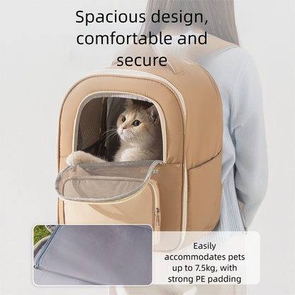 Breathable Pet Carrier Backpack, Warm & Comfortable